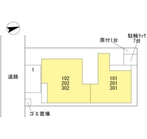拡大写真:大阪市阿倍野区阪南町5丁目 1階101の外観