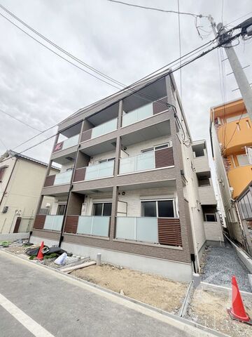 大阪市東住吉区鷹合2丁目の外観