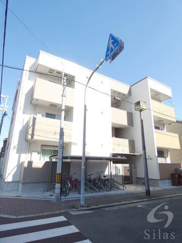 大阪市東住吉区鷹合1丁目の外観