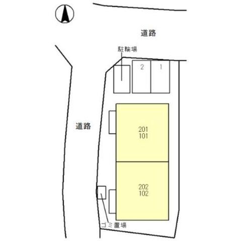 拡大写真:宝塚市川面1丁目 1階101の外観
