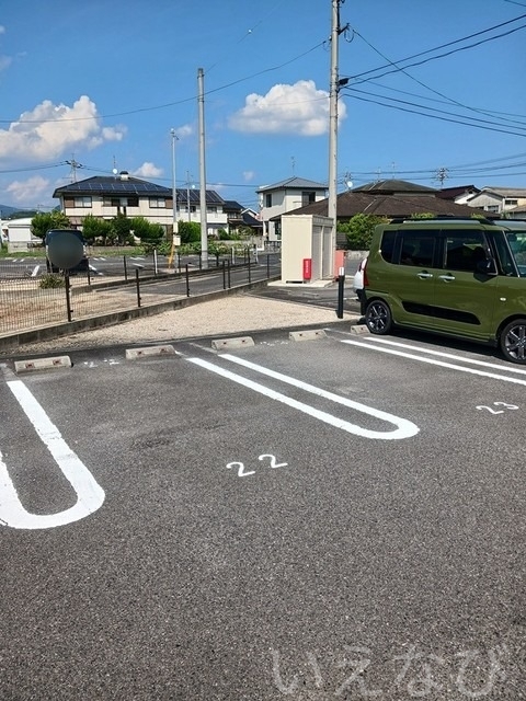 拡大写真:瀬戸内市長船町土師 2階201の駐車場