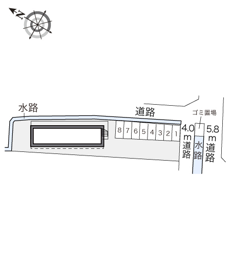 拡大写真:岡山市北区一宮 1階105のその他
