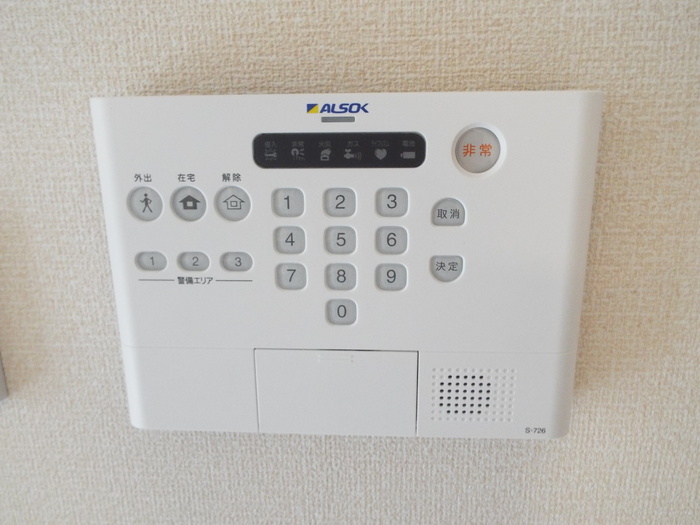 拡大写真:D-roomCⅢ 2階101のセキュリティ