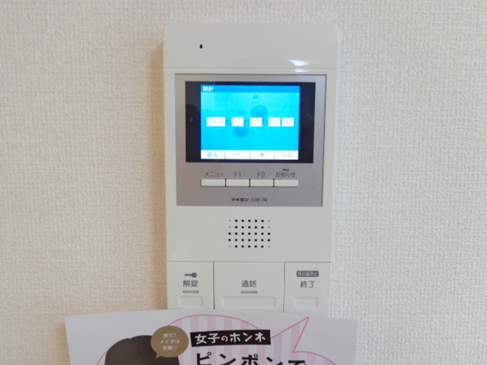 拡大写真:プレンティー新徳田 2階201のセキュリティ