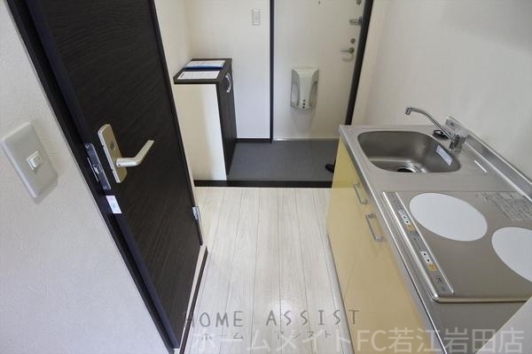 拡大写真:アームスコート若江岩田 5階503のキッチン