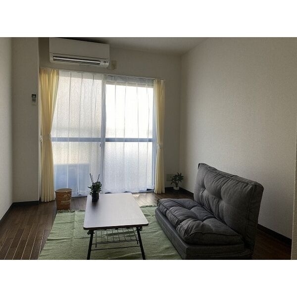 拡大写真:西岩田ハイツ 2階206の画像は角部屋タイプ