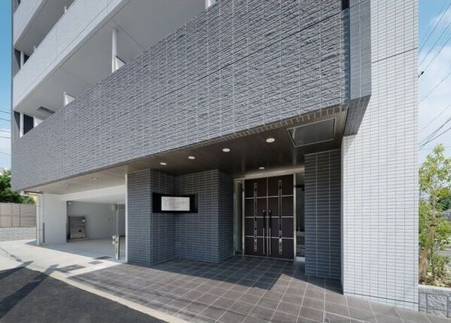 拡大写真：パルティール並木 4階402の外観