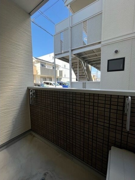 拡大写真:ハーモニーテラス高道町Ⅲ 1階101のバルコニー