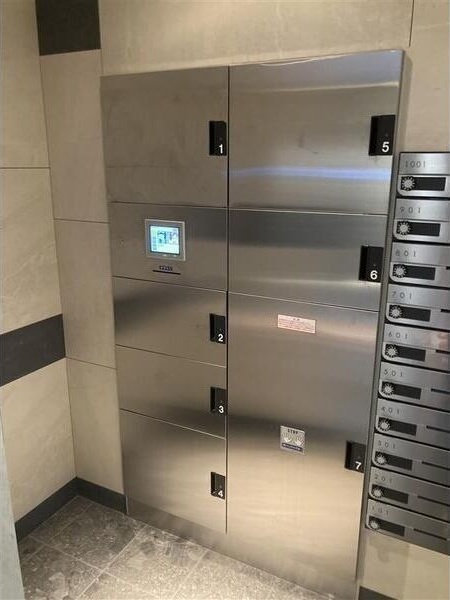 拡大写真：S-RESIDENCE堀田beaute(ボーテ) 5階501の宅配ボックス