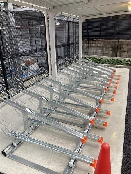 拡大写真：S-RESIDENCE堀田beaute(ボーテ) 5階501の駐輪場