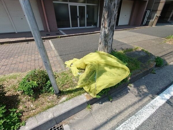 拡大写真:メゾン白鳥 2階201の敷地内ごみ置き場