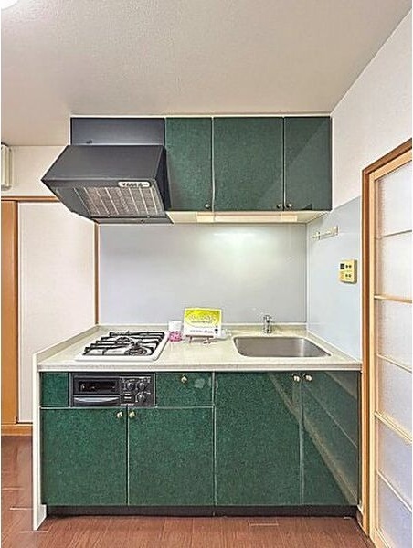 拡大写真:泉2000 4階402のキッチン