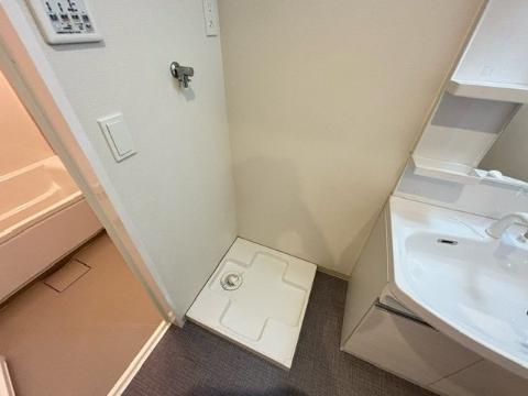 拡大写真:アーチレジデンス川名駅前 8階8Aの洗濯機置場