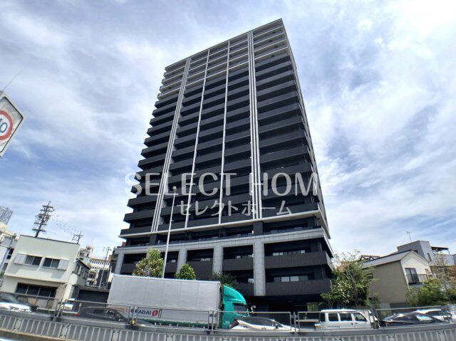拡大写真：アルバックスタワ―岡崎康生 12階0の建物外観を気になさる方へ、見た目の良い物件です