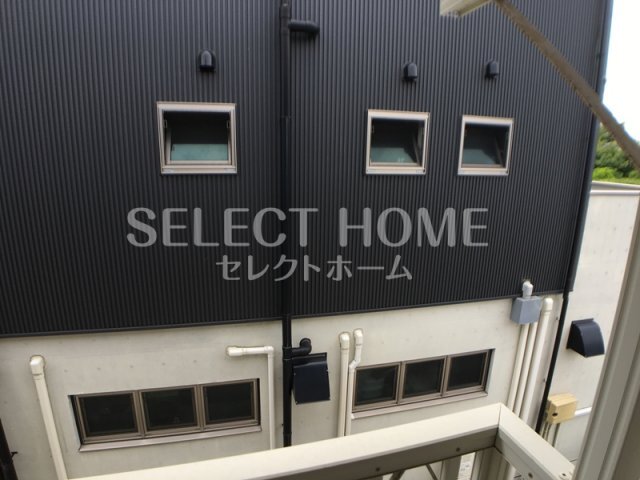 拡大写真：明大寺ハイツ 2階203の展望