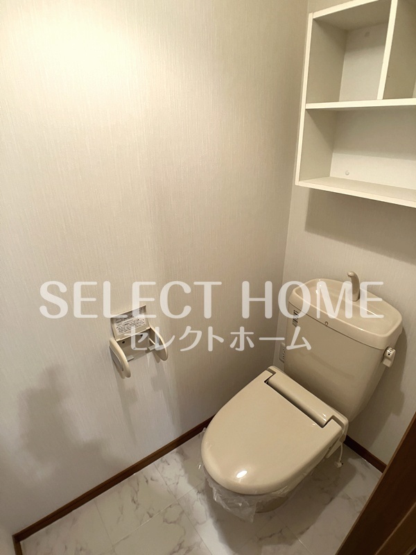 拡大写真:Riverside Happy one 1階1のトイレも気になるポイント