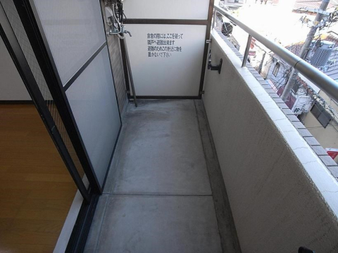 拡大写真:SEIKA(セイカ) 4階407のバルコニー