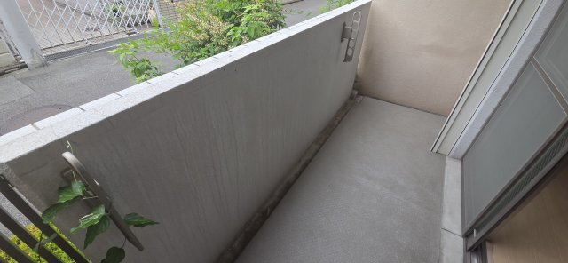 拡大写真:フローラル宝塚 1階103のバルコニー