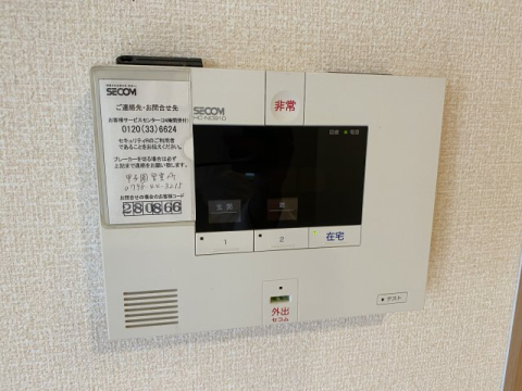 拡大写真:MINT甲子園五番町 2階203のセキュリティ