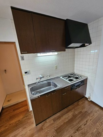拡大写真：緑台マンション 2階201のキッチン