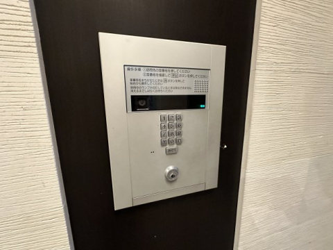 拡大写真：エルシア池田 9階901のセキュリティ