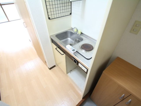 拡大写真:上中マンション 2階205のキッチン