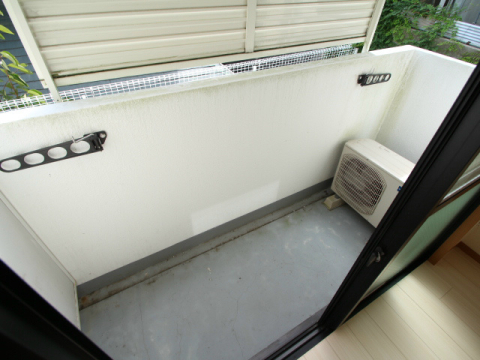拡大写真:スマート花屋敷 2階205のバルコニー