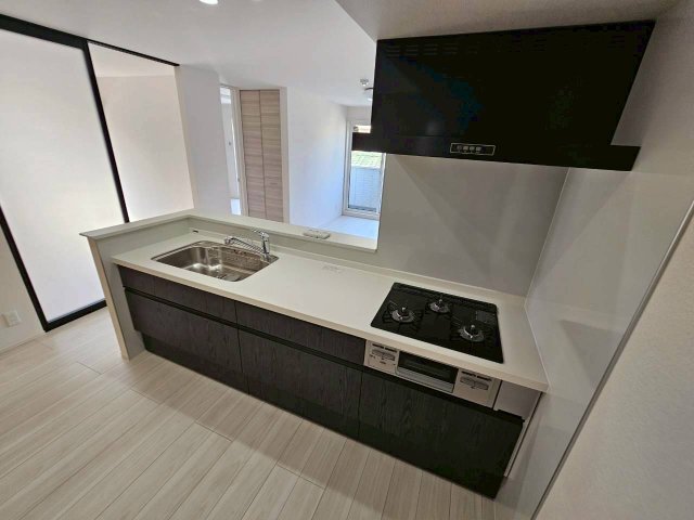 拡大写真:D-residence荘園 B 2階203のキッチン