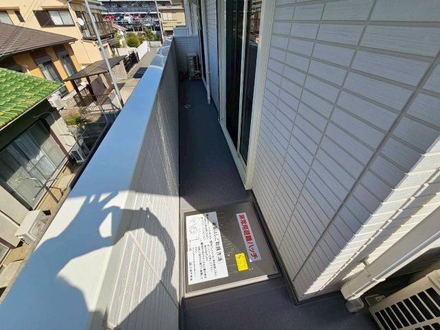 拡大写真:D-residence荘園 B 2階203のバルコニー