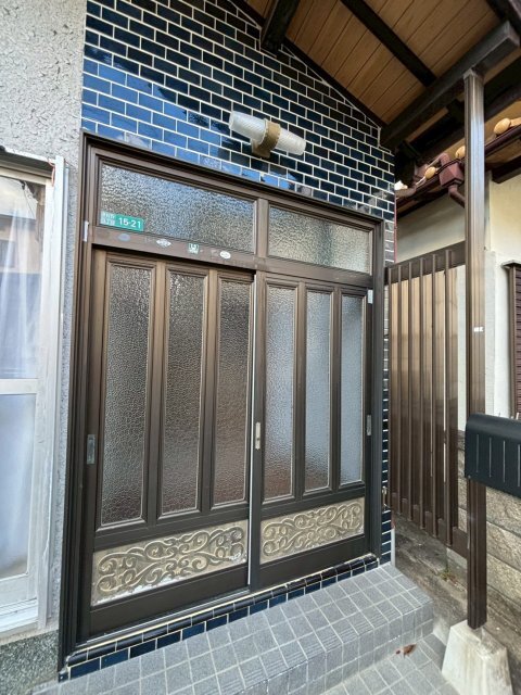 拡大写真:東畦野3丁目15-21貸家 2階-の玄関