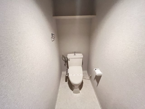拡大写真：クレセール宝塚 2階201のトイレ
