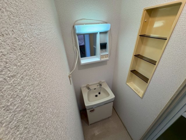 拡大写真:水月コーポ 2階203の洗面設備