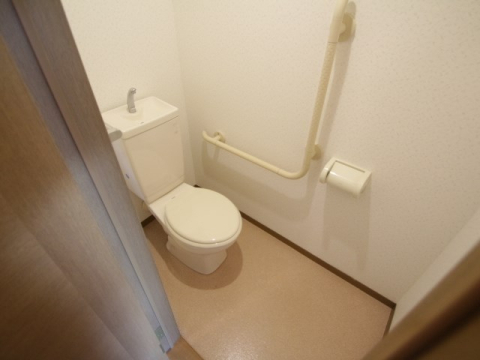 拡大写真:サンハイツツチタニ 2階206のトイレ
