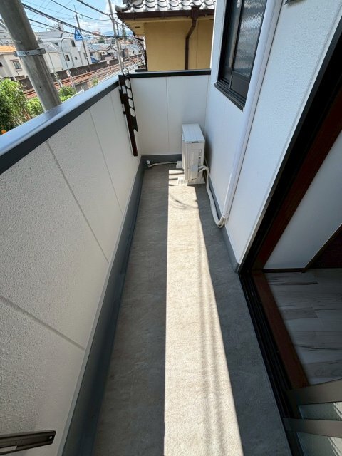 拡大写真:グランジュテ寺畑 5階501のバルコニー