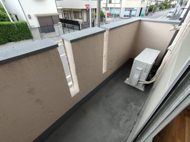 拡大写真:グランドハイツ浜甲子園 2階201のバルコニー