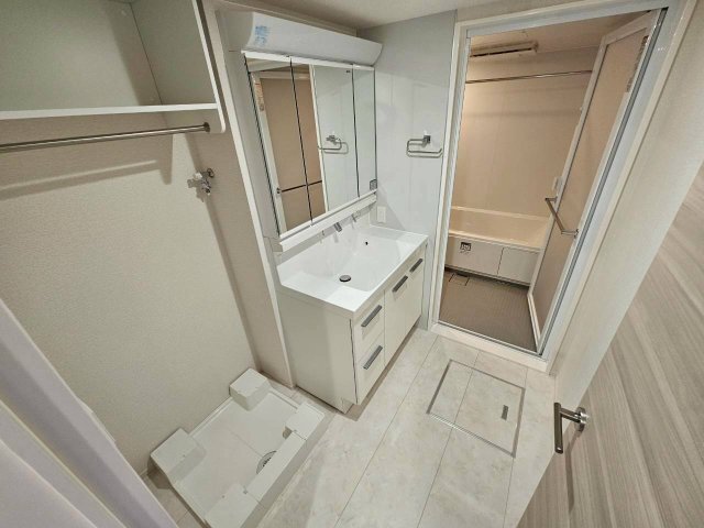 拡大写真:D-residence荘園 B 3階302の洗面設備