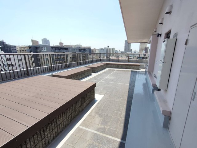 拡大写真:グランディール夙川 6階601のバルコニー