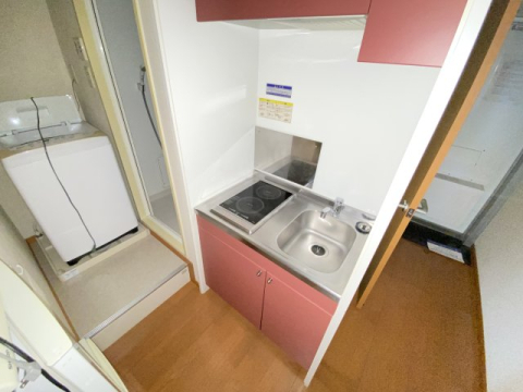拡大写真:レオパレス南ひばりガ丘 1階101のキッチン