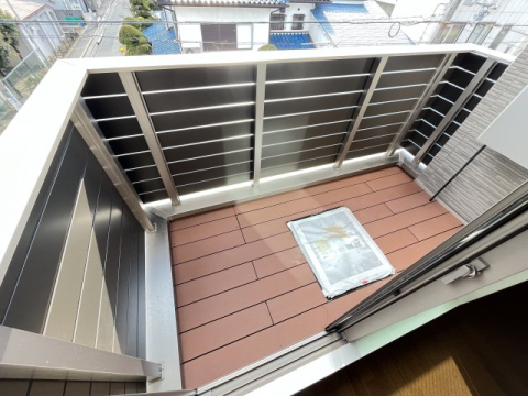 拡大写真:Keyビレッジ東鳴尾 3階301のバルコニー