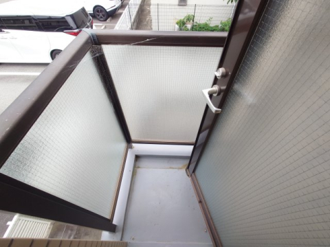 拡大写真:ハイム北夙川I 3階301のバルコニー