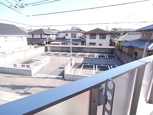 拡大写真:D-room中州 2階202の眺望