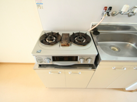 拡大写真:スマート花屋敷 2階205のキッチン
