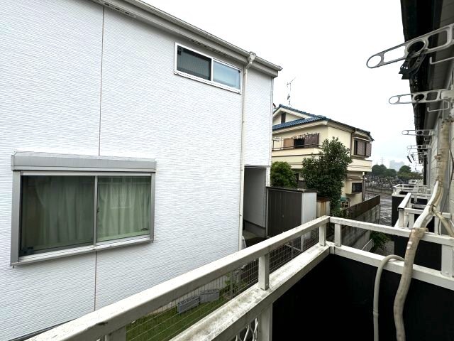 拡大写真:梨の木ハイツ 2階B201の展望