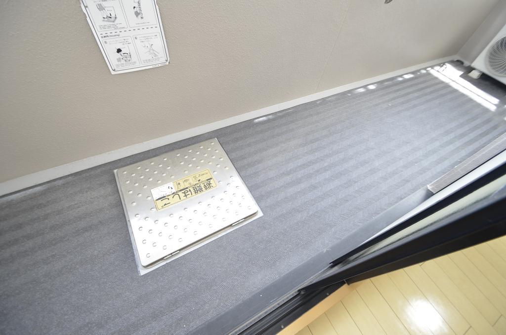 拡大写真:グランドール瑞天 4階402のバルコニー