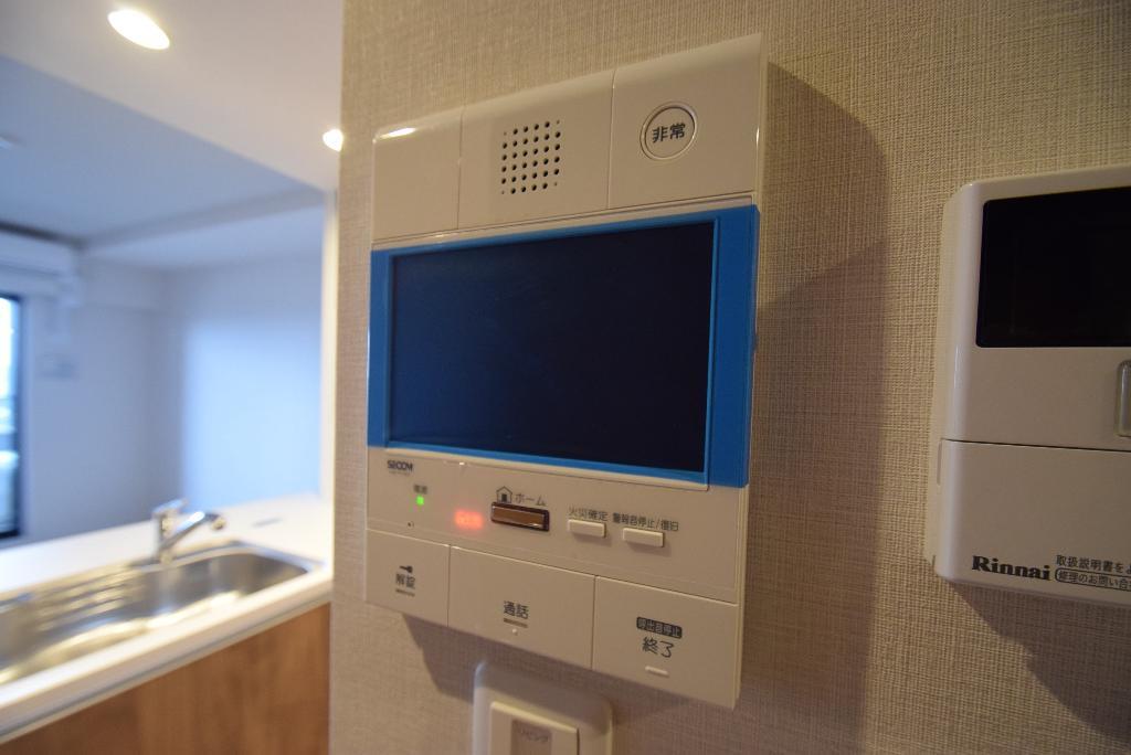 拡大写真:Grand Palace IKAI 4階403のカメラ付インターホン