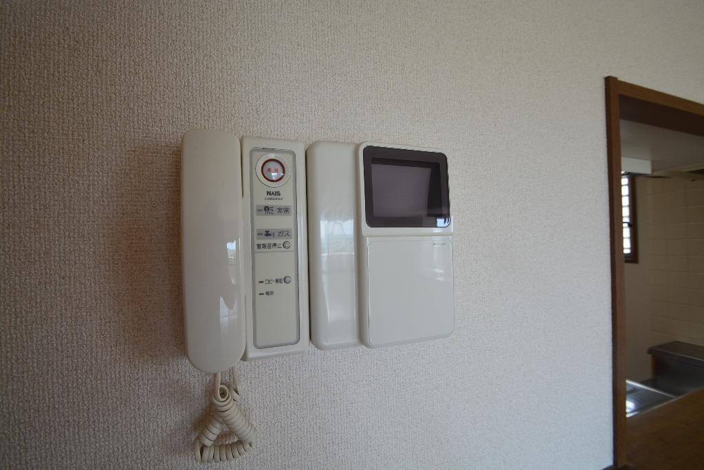 拡大写真:エクセレントみずの 5階502のカメラ付インターホン