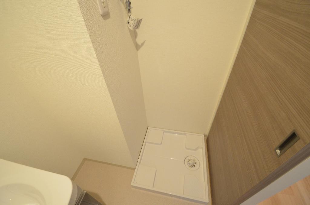 拡大写真:AMBER HOUSE Horita (アムバーハウス ホリタ) 5階501の洗濯機置場