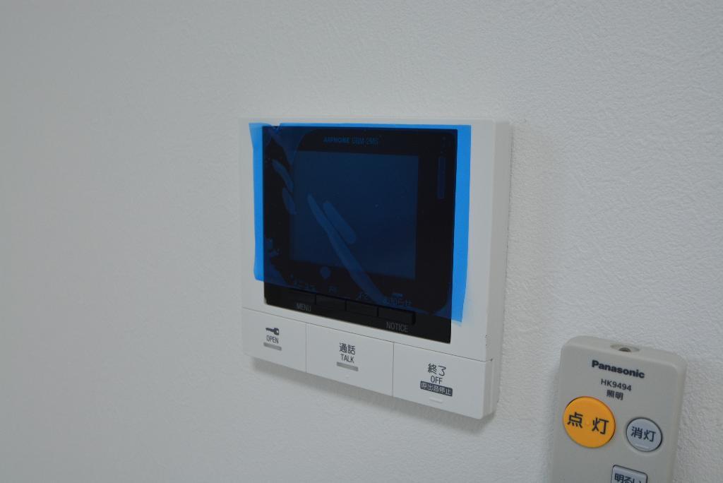 拡大写真:サクシード大曽根 2階205のカメラ付インターホン