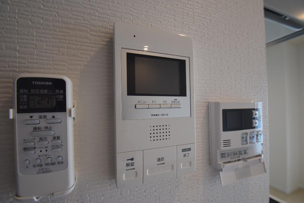 拡大写真:アレーヌコート新瑞橋 9階901のカメラ付インターホン