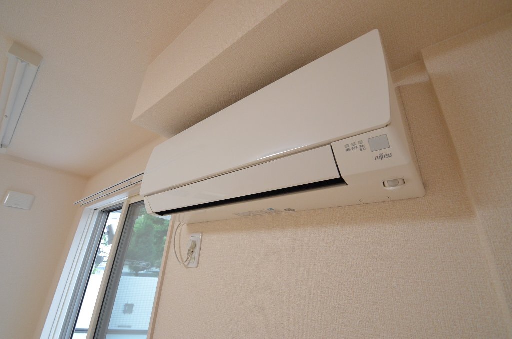 拡大写真:シュロッセフジⅦ 2階201のエアコン